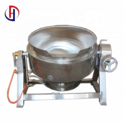 Gas heated cooking pot industrial