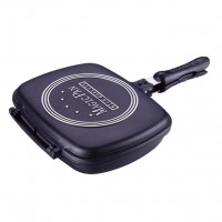 Nonstick Double Pan Omelette Pan Flip Pan Square Dishwasher Safe