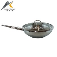 Food Grade Safe Stainless Steel 304 Induction Wok With Non-Stick Coating Chinese Electrical Wok